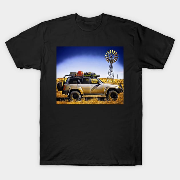 GU Patrol, Canning Stock Route T-Shirt by ajdesignsau